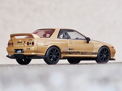 MINI GT 1:64 Top Secret Nissan Skyline GT-R VR32 Gold Japan