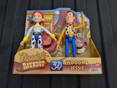 Woody's Roundup Woody & Jessie 9” Figures 30th Anniversary