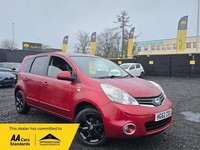 2013 Nissan Note 1.4 N-Tec+ 5dr MPV Petrol Manual