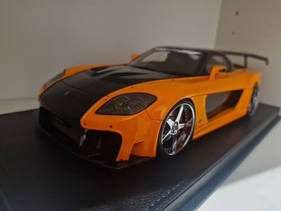 1/18 Peako Mazda Veilside RX7 Frotune 7 Fast and Furious