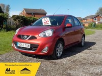2014 Nissan Micra 1.2 Acenta 5dr HATCHBACK PETROL Manual