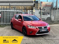 2016 Lexus CT 200h 1.8 Advance 5dr CVT Auto HATCHBACK PETROL/ELECTRIC Automatic