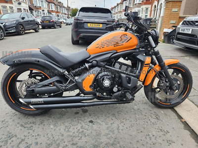 HOONK Exhaust System For Kawasaki VULCAN S 650 Dual Muffler eBay