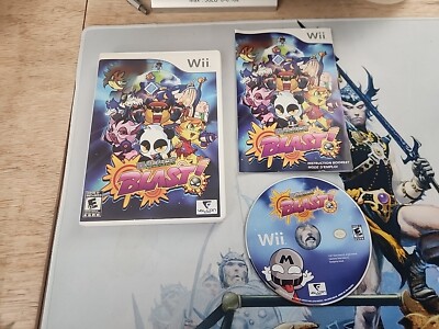 Wicked Monsters Blast (Nintendo Wii, 2011) Complete