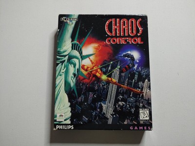 Chaos Control by I-Motion/Philips Vintage IBM-PC CD-ROM Big Box Game 1995