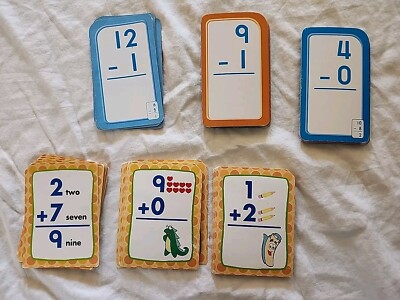 Addition Subtraction Flash Cards Homeschool