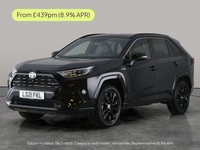 2021 Toyota RAV4 2.5 VVT-h Black Edition SUV 5dr Petrol Hybrid CVT Euro 6 (s/s) 