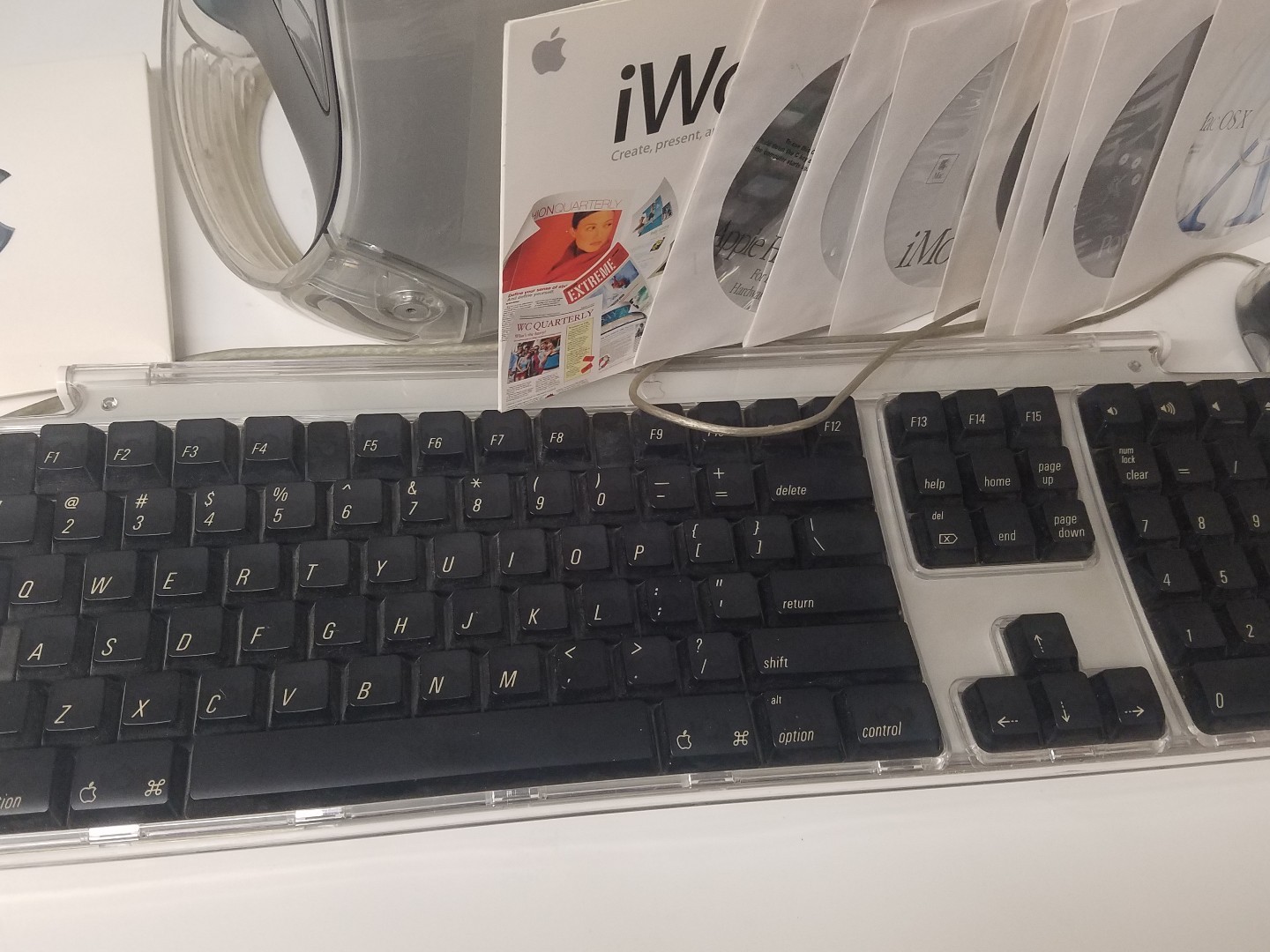 Apple Power Mac G4 Desktop M5183 Keyboard Mouse Disks/Cds WORKS! All Original