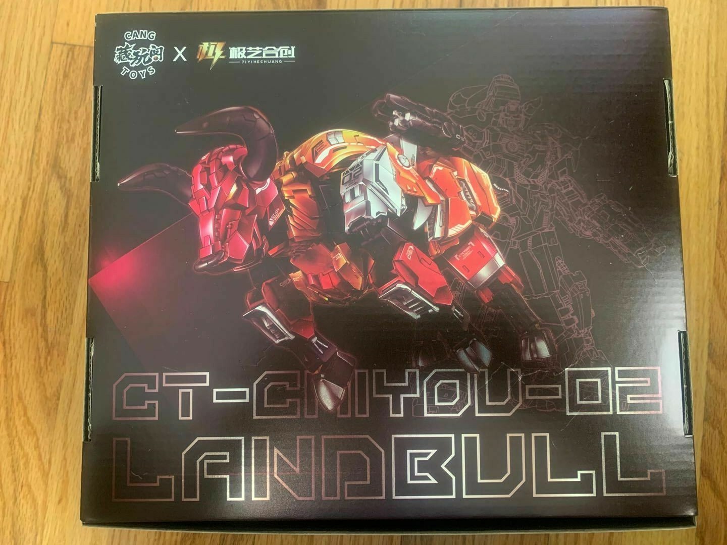 COMBINATION Cang Toys CT Chiyou 02 Land Bull Action figure COMBINATION Cang Toys CT Chiyou 02 Land Bull Action figure