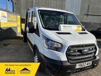 2022 Ford Transit 2.0 EcoBlue 130ps Double Cab Chassis Dropside Tipper Diesel Ma
