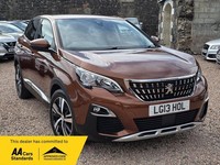 2017 Peugeot 3008 1.2L Allure S/S SUV 5dr Petrol Manual Euro 6 (130 bhp) SUV Pet