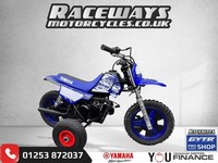 YAMAHA PW50 SPECIAL EDITION BLUE RACEWAYS GRAPHICS KIT BRAND NEW TRAINING WHEELS