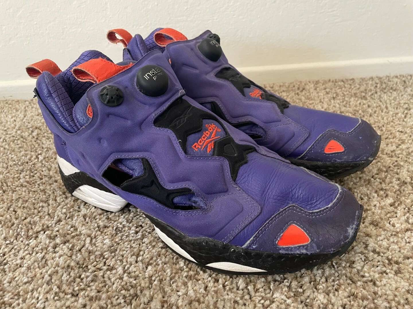 Size 10 - Reebok Pump Fury Purple with No Box | eBay