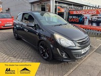 2014 Vauxhall Corsa 1.4T Black Edition 3dr HATCHBACK Petrol Manual