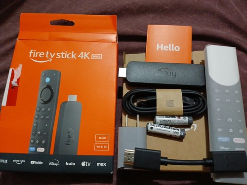 新品未使用！ Fire TV Stick 4K 8GB Wi-Fi 6 New Amazon Fire TV Stick 4K Max (newest model) 2nd Gen