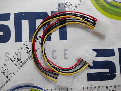 LP4 TO 2X POWER Y SPLITTER CABLE M/F  PY02L STARTECH.COM