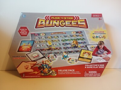 Bungees Deluxe Pack Flick to Stick Game Metallic Bungees Series 1