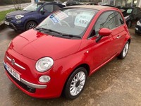 2014 Fiat 500C 1.2 Lounge 2dr Convertible [Start Stop] CONVERTIBLE Petrol Manual