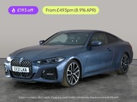 2021 BMW 4 Series 2.0 430i M Sport Coupe 2dr Petrol Auto Euro 6 (s/s) (258 ps) -