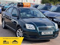 2003 Toyota Avensis 1.8 VVT-i T3-S 5dr Seq Auto HATCHBACK PETROL Automatic