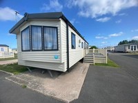 Sited static caravan for sale with decking - Lyons Robin Hood North Wales Rhyl