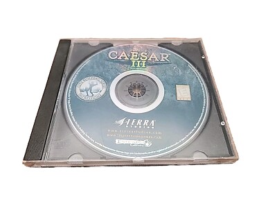 Caesar 3 III (Sierra Online, 2000) PC Computer Game ~ Acceptable / Read