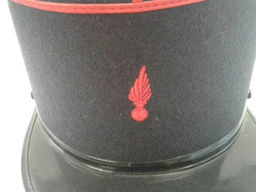 FRENCH OFFICERS 'KEPI' FIREMAN'S HAT C. 1960