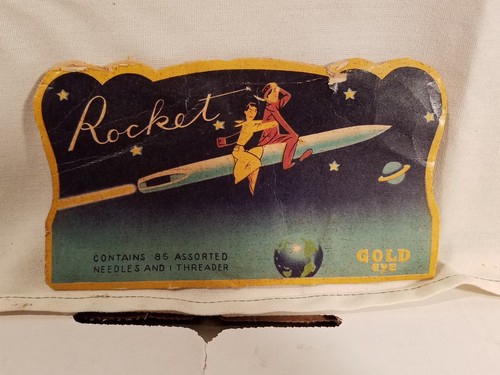 Vintage ROCKET Brand Sewing Needle Set Fantastic Shape Used