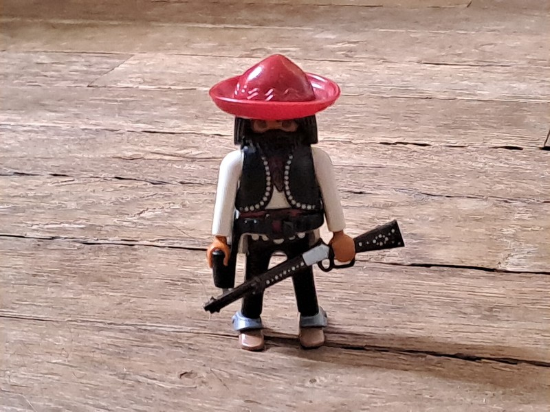 Playmobil Mexicain Bandit Outlaw Cowboy Bandidos Farwest Custom 