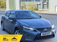 2018 Lexus CT 1.8 200h Premier CVT Euro 6 (s/s) 5dr HATCHBACK Petrol/Electric Hy