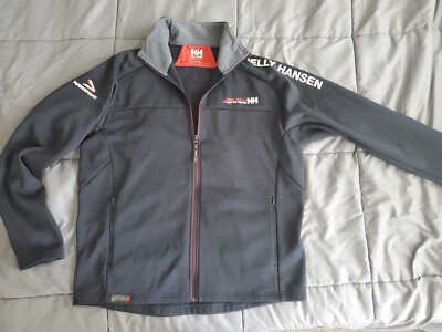 HELLY HANSEN Mens HP HydroPower Techical Fleece Jacket XL Black RRP £130