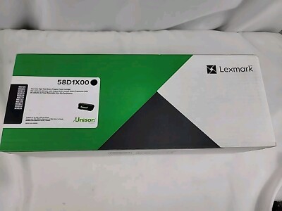Lexmark 58D1X00 Unison Original Extra High Yield Black Toner Cartridge