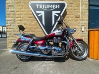 2012 TRIUMPH THUNDERBIRD 1600 Cruiser Luggage rack and sissy bar with back rest,