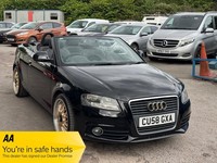 2008 Audi A3 Cabriolet 1.9 TDI S line Euro 4 2dr CONVERTIBLE Diesel Manual