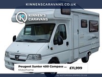 2005 Peugeot Suntor 400 Compass Boxer 290 LX MWB HDI Motorhome – 4 Berth