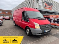 2014 Ford Transit Medium Roof Van TDCi 125ps PANEL VAN Diesel Manual