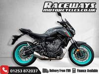YAMAHA MT-07, GREY, 2023, 3,675 MILES FROM NEW!, HPI CLEAR