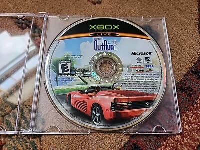 OutRun 2 (Microsoft Xbox, 2004) Disc only CLEANED & TESTED Works Great!
