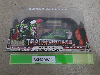 Transformers Revenge Of The Fallen Rotf Human Alliance Skids Arcee Mikaela New