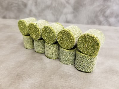 1/64 5'x5' Round hay Bales with net wrap from scratch