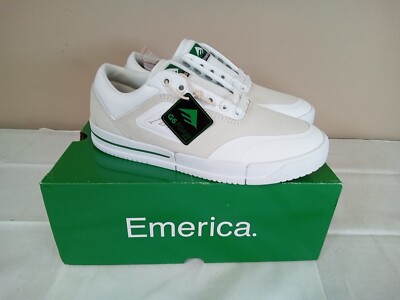 Emerica Phocus G6 Skate Shoes Sz 9 White Mens Unisex