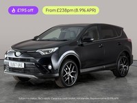 2017 Toyota RAV4 2.0 V-Matic Icon SUV 5dr Petrol CVT 4WD Euro 6 (s/s) (Safety Se