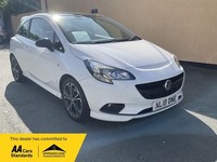 2018 Vauxhall Corsa 1.4T [150] White Edition 3dr HATCHBACK Petrol Manual