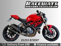 DUCATI MONSTER 1100 EVO 2013 RED 15,614 MILES USED MOTORCYCLE