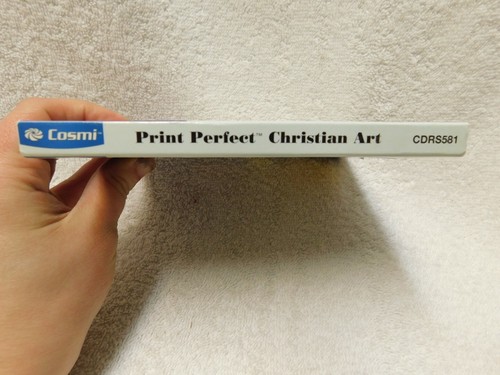 Cosmi Print Perfect Christian Art Cd ROM Computer Program