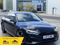 2023 Audi A4 2.0 TFSI 35 Black Edition S Tronic Euro 6 (s/s) 4dr SALOON Petrol A