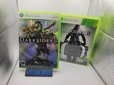 Darksiders 1 and 2 Bundle - Microsoft Xbox 360 - BOTH COMPLETE! Tested & Working