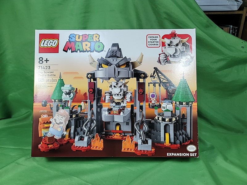 Lego Super Mario Dry Bowser Castle Battle Expansion Set #71423