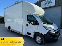 2022 Peugeot Boxer 2.2 BlueHDi Low floor Luton 140ps CHASSIS CAB DIESEL Manual