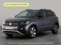 2023 Volkswagen T-Cross 1.0 TSI Black Edition SUV 5dr Petrol Manual Euro 6 (s/s)